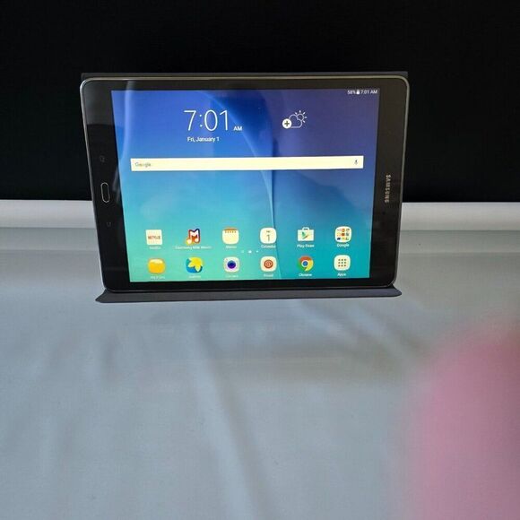 Samsung Galaxy Tab A 9.7 SM-T550 WIFI Only 16GB Smoky Titanium A - Picture 1 of 6